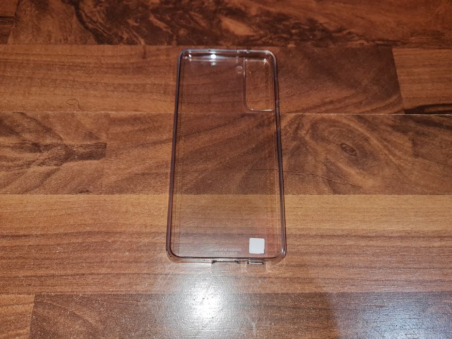 Husa silicon originala Samsung Clear Cover Galaxy S21+ S21 Plus 5G