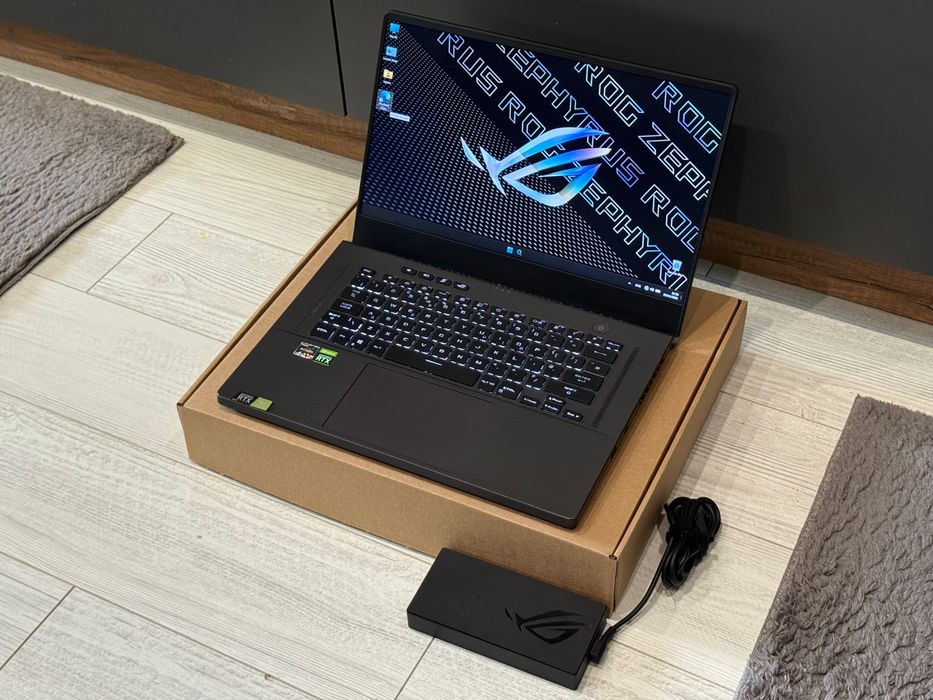 RTX 3080 8gb /Ryzen 9 /1TB ssd /32gb /15.6 IPS 144hz /ROG Zephyrus /Adaptive-Sync