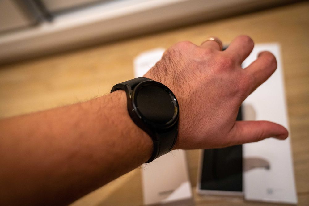 Ceas smartwatch Samsung Galaxy Watch6 Classic, 43mm, LTE, Black