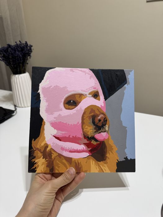 Картины акрил 20х20