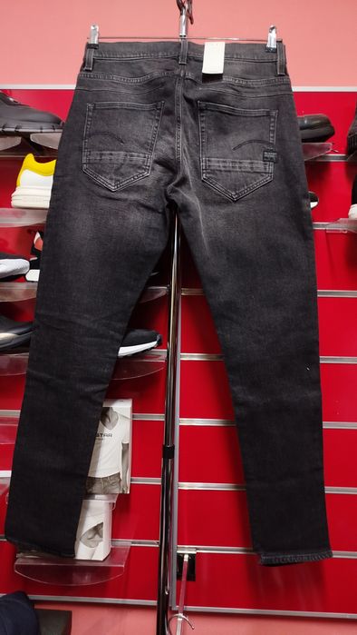 Оригинални дънки G-Star Raw D-Staq W31 нови мъжки черни slim  5 pocket