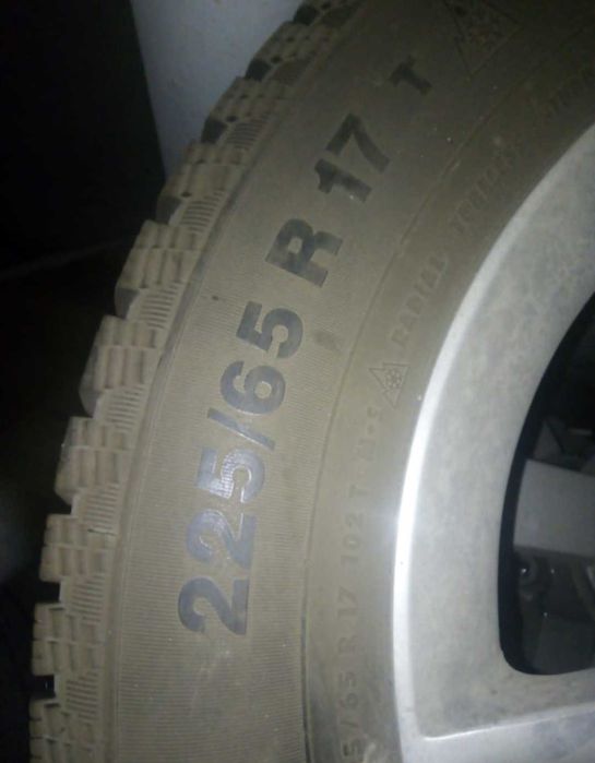 Зиимние шины шипованные с дисками