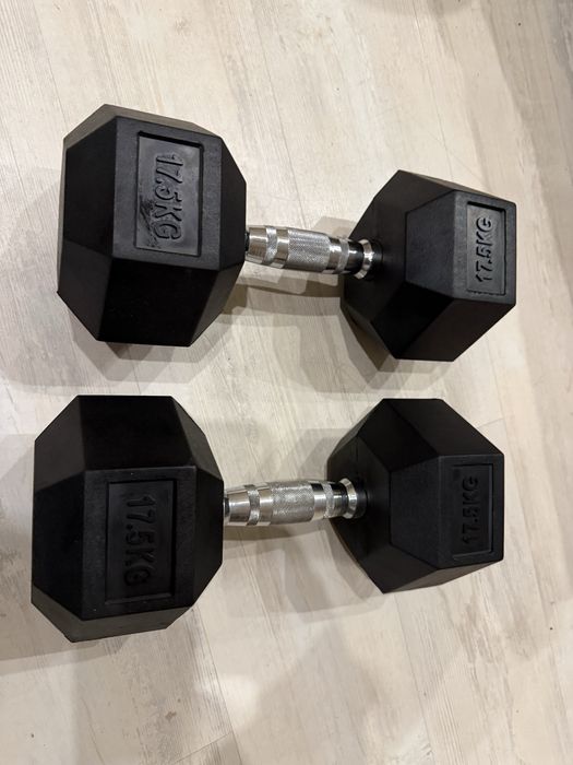 Хексагонални дъмбели 2 € кг