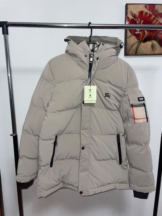 geacă Burberry gri