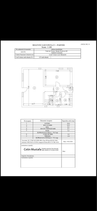 Casa vila p+1 Valul lui Traian Zona Primăriei Curte 500 mp Toate Actele Gata pregatite pentru vanzare nu lumina lazu constanta  ovidiu
