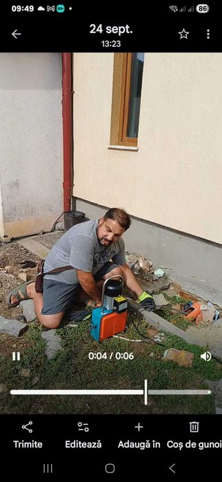 Desfundare canalizare, inspectie video