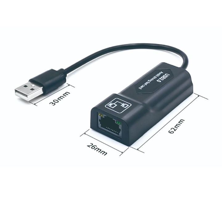 USB 2 Lan convertor, yangi