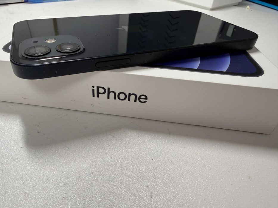iPhone 12, Black, 128Gb, Liber de retea | Cod - G1031