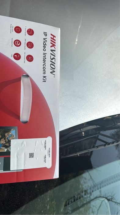 Новый домофон в коробке