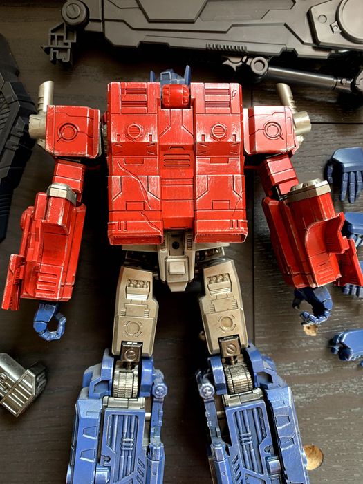 Figurine Transformers Megatron/Optimus Transformers: War for Cybertron Trilogy DLX Action Figure 1/6 25 cm