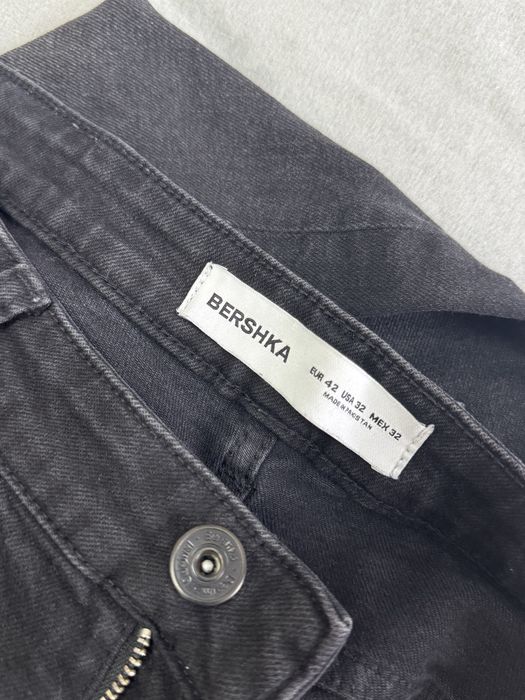 Черни дънки мъжки-Bershka,размер 42,ново състояние