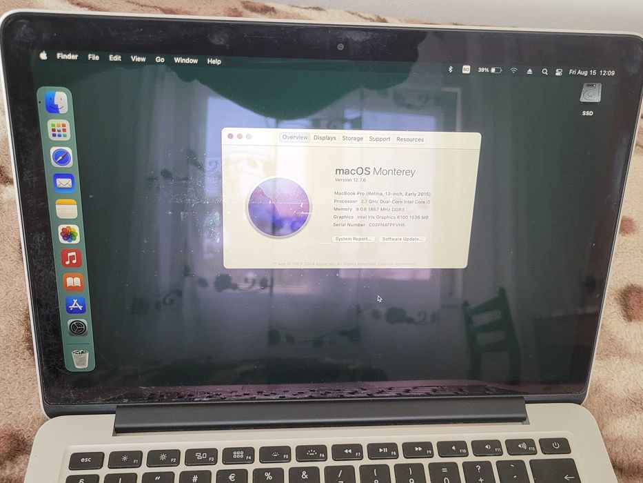 MacBook Pro, (Retina, 13-inch, Early 2015)