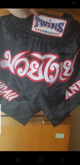 Pantaloni kickboxing Muay thai Twins originali marime XXL