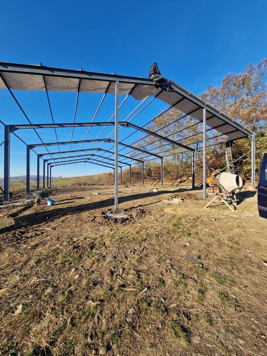 Vand structura metalica 15x33x4 metri