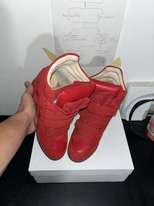 Isabel marant rosii marimea 37