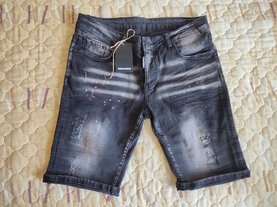 Оригинални мъжки къси дънки DSQUARED2