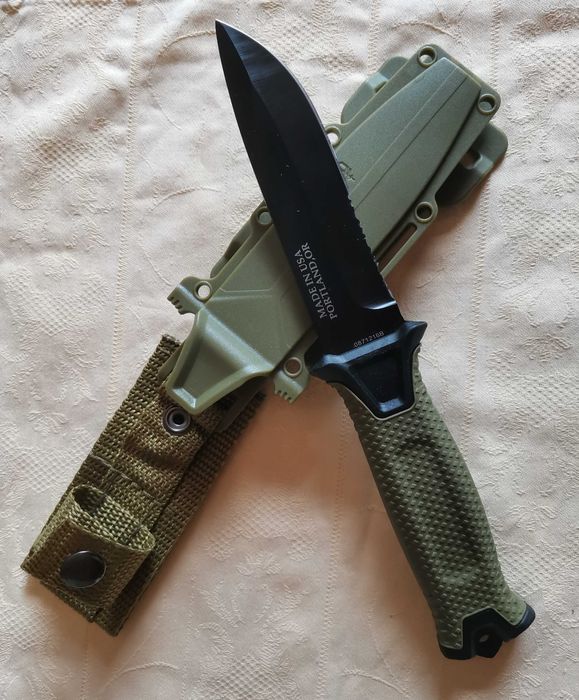 Практичен & Неубиваем Бушкрафт Нож с Kydex Кания – Готов за Всичко! USA,Чисто нов!