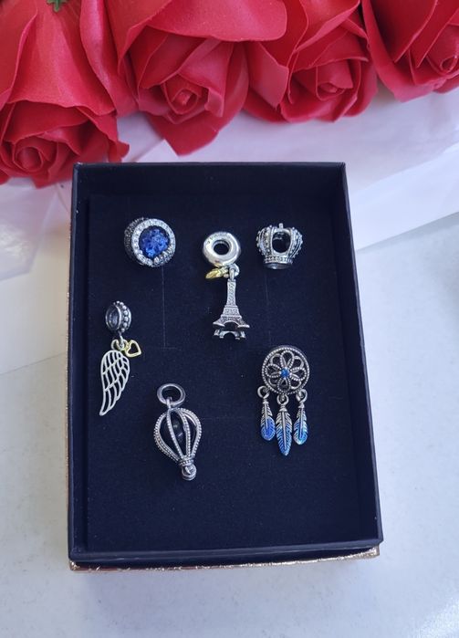 Шармы Pandora серебро