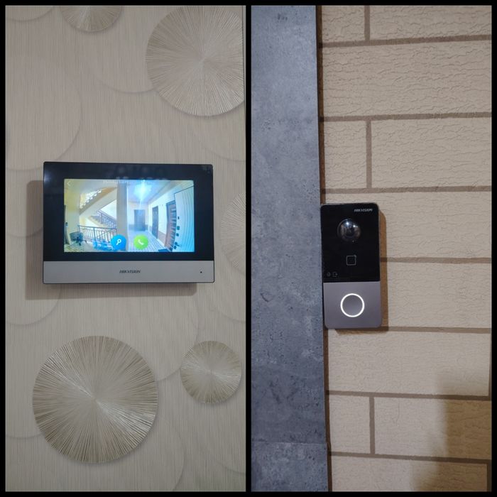 Kamera va damafon ustanovka xizmatlari