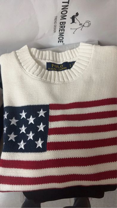 Женский свитер с флагом США