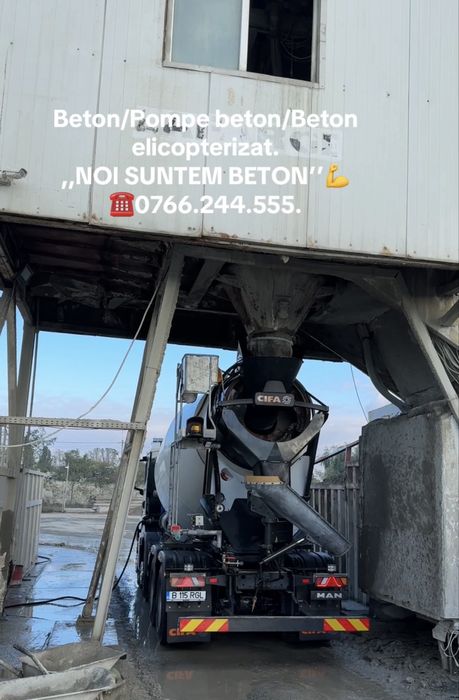 Statie beton/Vanzare beton Constanta/inchirieri pompe beton