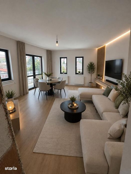 Apartament 3 camere | 62 mp | Bloc nou | Șos. Antiaeriană | parcare