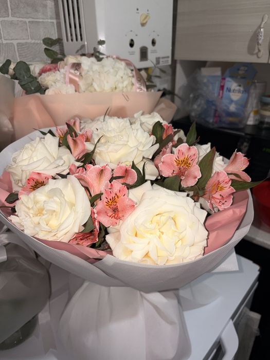 Цветы, букет цветов бу