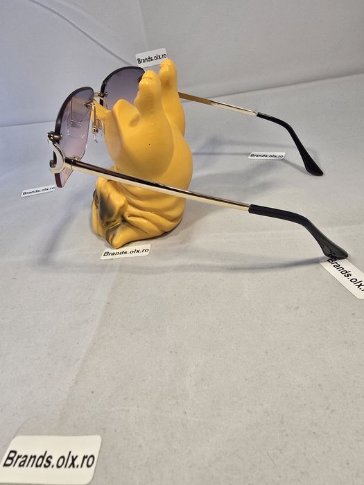 Ochelari de soare Cartier Rimless Pink, 17594, made in Italy
