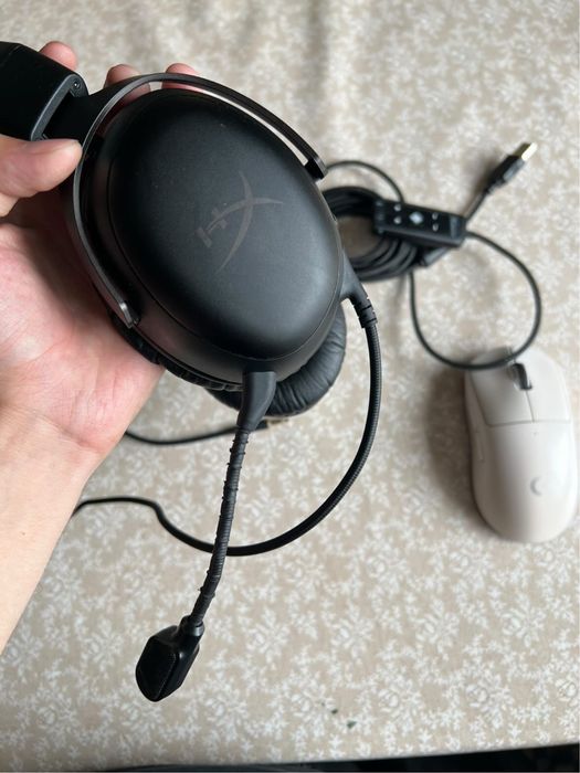 мышка logitech g pro x superlight 1 и наушник hyperx cloud 2