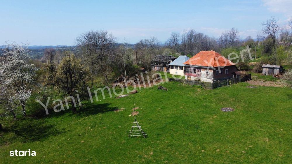 Casă + 10.156 mp teren de vânzare în comuna Valea Iașului, jud Argeș.