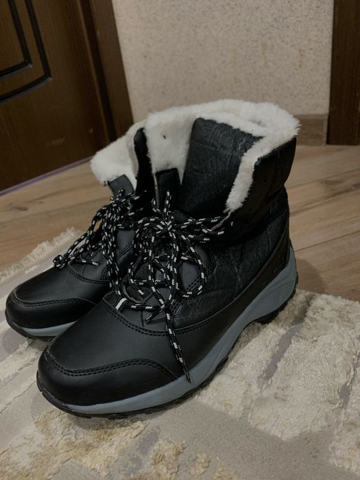Зимние ботинки теплые с мехом