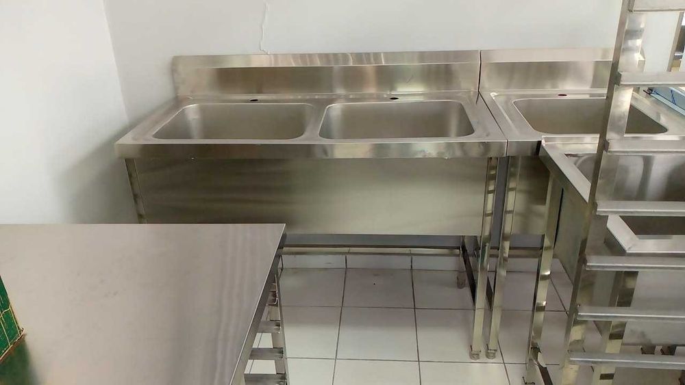 Мойка 1х секционная цельнотянутая нержавейка AISI 304