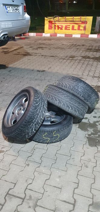Jante 5x120 cu anvelope de iarna