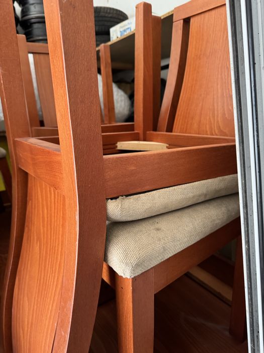 Коледно намаление - Маса за трапезария и 8 стола