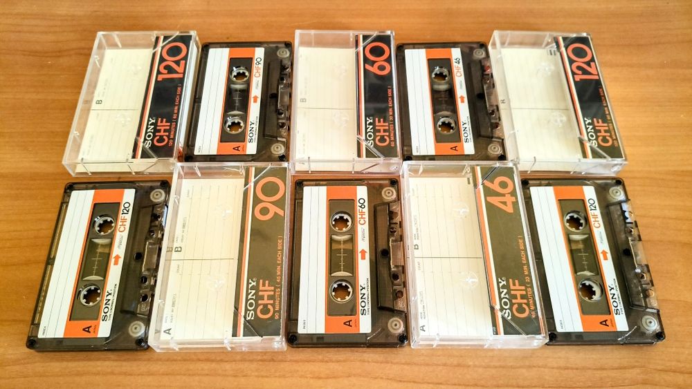 10 -  Аудиокассет SONY