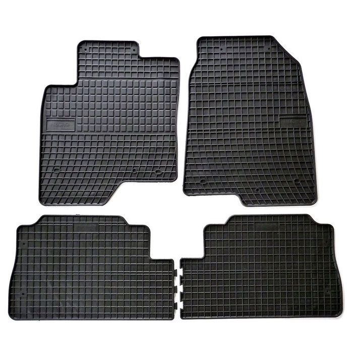 Set covorase auto din cauciuc Chevrolet Captiva, Opel Antara 2006-2018, presuri BestAutoVest, negre, 4 buc.