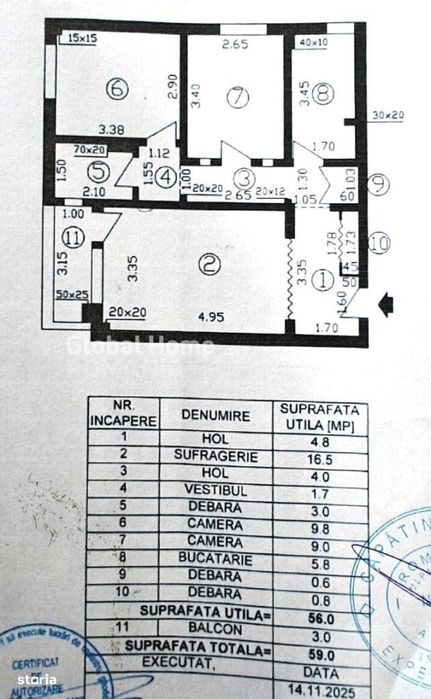 SemiCentral - Drumul Taberei - 100m Metrou Favorit | 3 Camere | Decoma