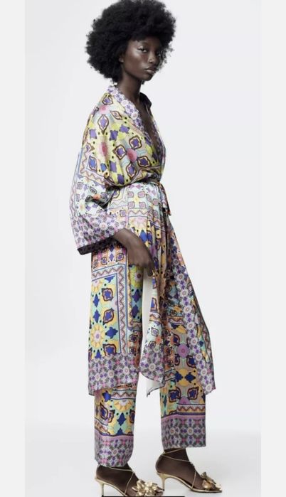 Дамски сет zara  флорален