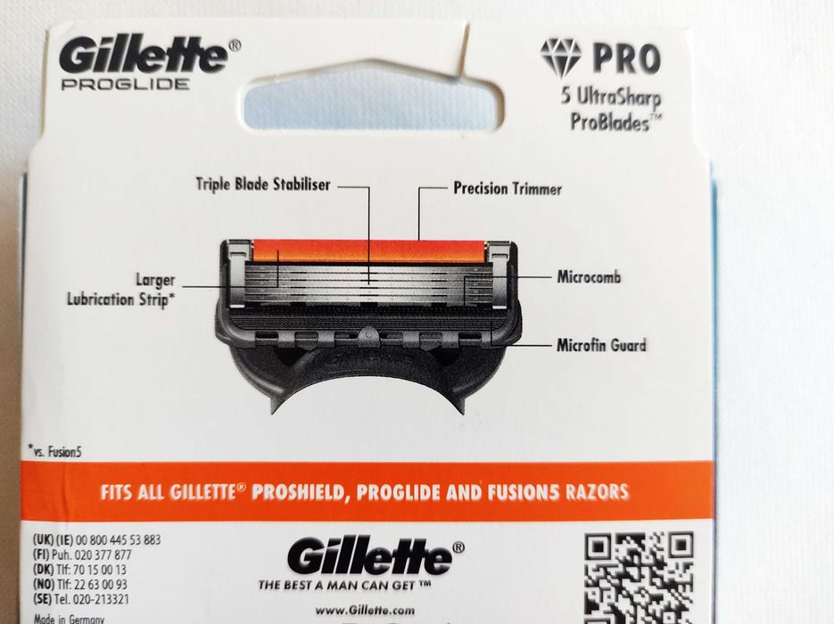 Gillette ProGlide 8 броя ножчета за бръснене Жилет