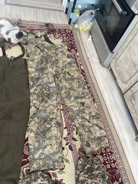 Қыстық шалбар военный