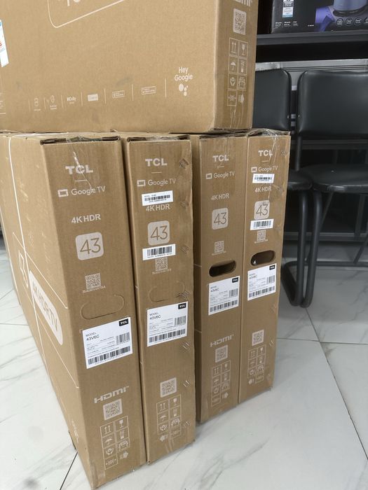 Телевизор TCL 43V6C 4K HDR GoogleTv 2026 Оптом Доставка Бесплатно