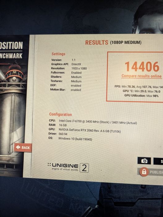 Pc low gaming Acer predator g3 i7 6700 rtx 2060