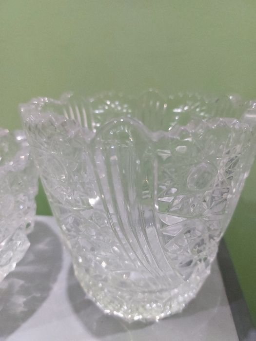 Конфетница стеклянная салатник