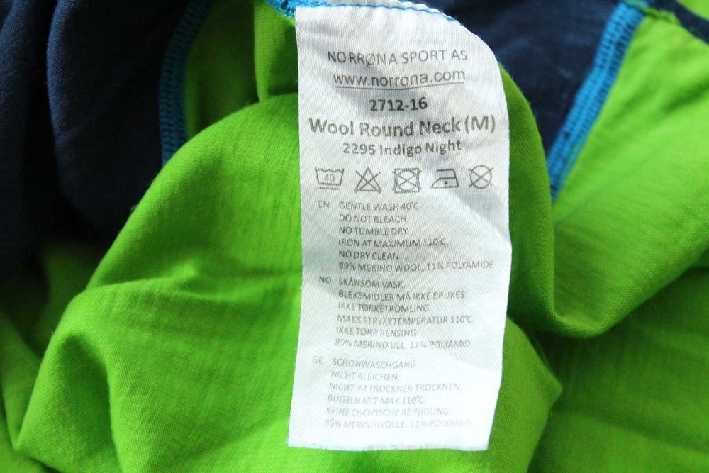 NORRONA - мъжка мерино горница, размер XL