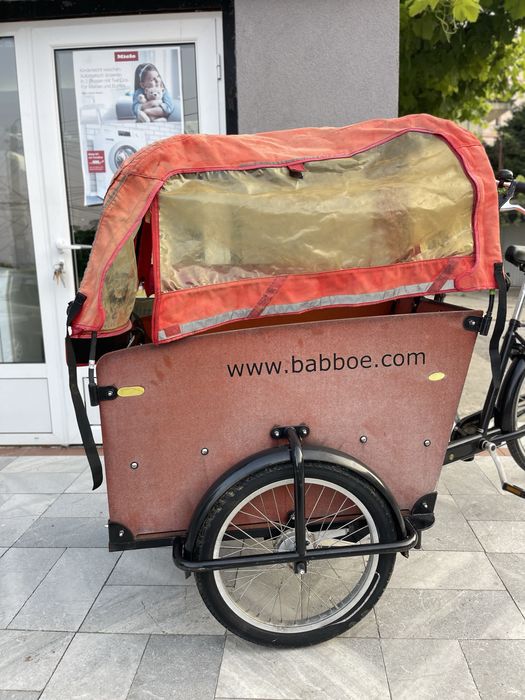 Рикша | Нидерландски Карго-Товарен Велосипед | Рикша BABBOE Big NL