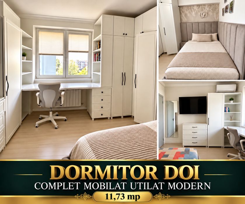 Apartament 3 camere, complet mobilat și utilat, parcare și boxă – Șoseaua Giurgiului, Sector 4