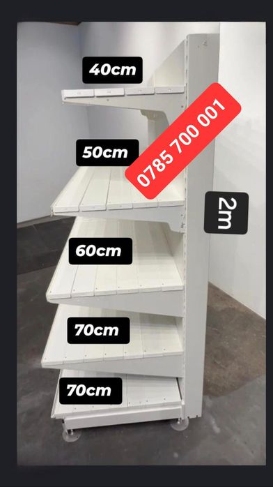 Super oferta Vând rafturi metalice pentru magazine, depozite sau super