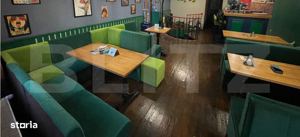 Afacere la cheie, bar 115 mpu plus terasa, zona Ultracentrala