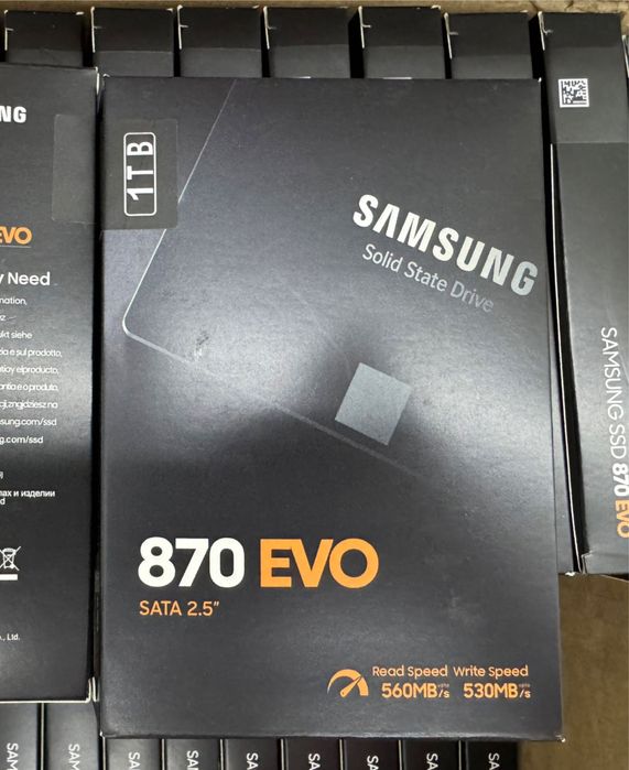 Хард диск Samsung 870 Evo 1TB SSD Sata III 6GB НОВ