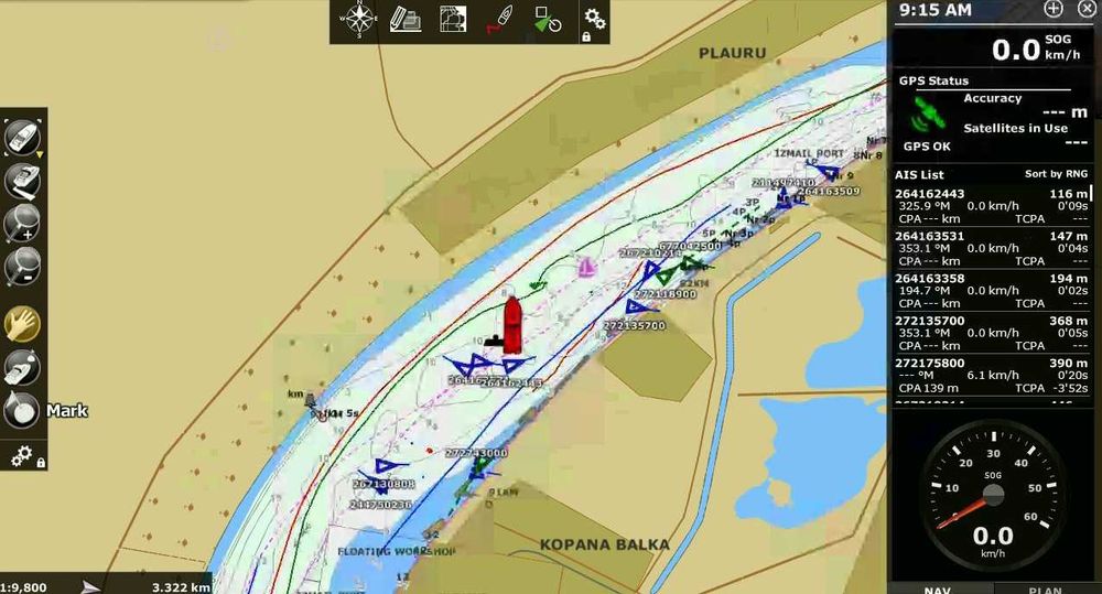Sistem Navigatie pentru PC -Laptop Ambarcatiune